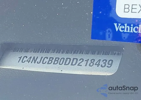 2013 Jeep Compass Sport z USA, uszkodzony, nr VIN 1C4NJCBB0DD218439